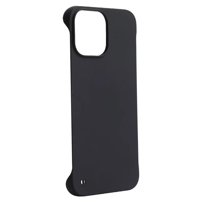ENKAY HAT PRINCE for iPhone 12 Pro Max 6.7 inch Hard PC Slim Light Rubberized Matte Shockproof Phone Case Cover - Black - 2