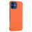 ENKAY HAT PRINCE for iPhone 12 mini 5.4 inch Matte Solid Color Hard PC Rubberized Anti-fall Phone Case Shell - Orange - 1