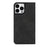 For iPhone 13 Pro 6.1 inch Anti-drop PU Leather Skin-touch Feeling Auto-absorbed Folio Fip Phone Case Shell with Wallet Stand - Black - 3