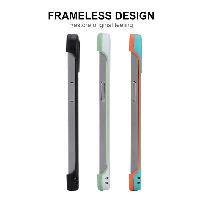 ENKAY HAT PRINCE For iPhone 13 6.1 inch Slim Phone Case Frameless Cover Drop Resistance Phone Protector - Blue - 7