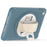 For iPad mini (2019) 7.9 inch/iPad mini 4 Rotary Kickstand PC + Silicone Hybrid Cover Anti-drop Tablet Case with Hand Strap - Cornflower Blue - 2