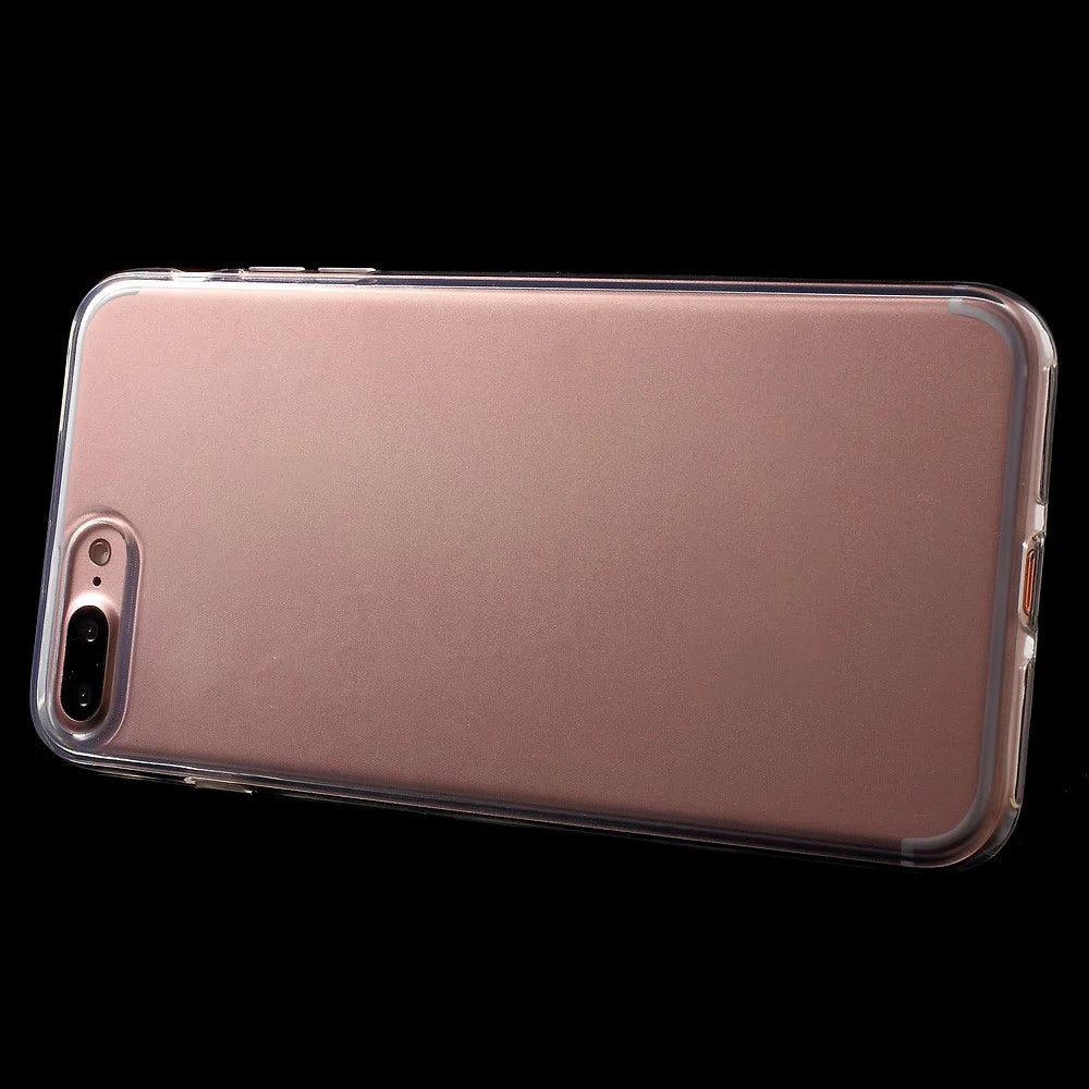 Clear Glossy Gel TPU Skin for iPhone 8 Plus / 7 Plus 5.5 Inch - Transparent - 2