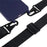 For iPhone 12 Pro Max 6.7 inch Matte Surface Smooth Flexible TPU Protective Phone Cover with Adjustable Strap - Dark Blue - 4