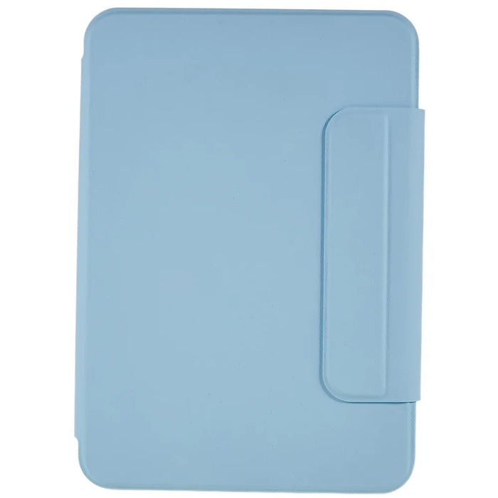 360-degree Rotating Shockproof Case for iPad mini (2024) / mini (2021) 2 in 1 Detachable Skin-Touch Tablet Cover with Stand - Sky Blue - 2