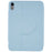 360-degree Rotating Shockproof Case for iPad mini (2024) / mini (2021) 2 in 1 Detachable Skin-Touch Tablet Cover with Stand - Sky Blue - 4