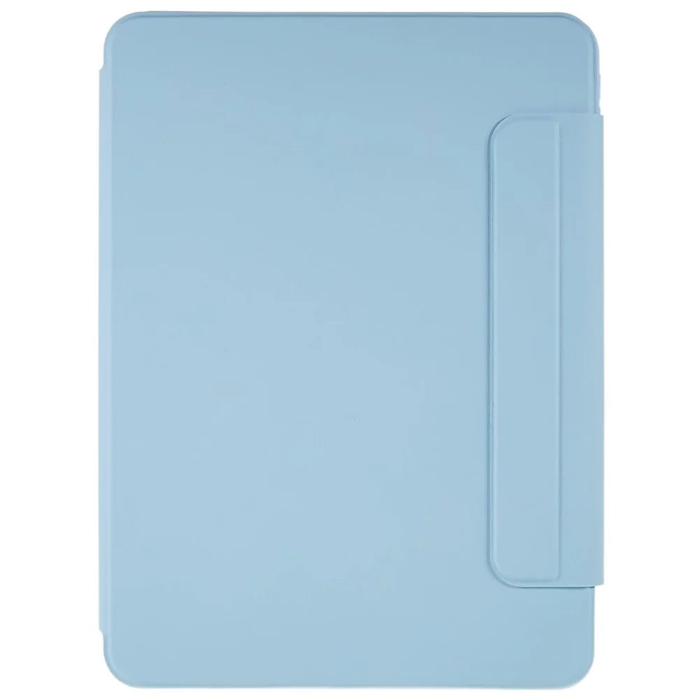 For iPad Air 10.9 inch (2020)/(2022) Skin-touch 2 in 1 Detachable Shockproof Case 360-degree Rotating Tablet Cover with Stand - Sky Blue - 2