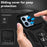 For iPhone 13 Pro 6.1 inch Slide Camera Protection Cover Lightweight Phone Case Ring Kickstand Hybrid PC + TPU Phone Shell - Black - 5