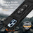 For iPhone 13 Pro 6.1 inch Slide Camera Protection Cover Lightweight Phone Case Ring Kickstand Hybrid PC + TPU Phone Shell - Black - 6