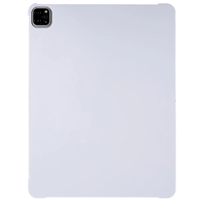 For Apple iPad Pro 12.9 (2018) / (2020) / (2021) / (2022) Light Thin Hard PC Tablet Case Solid Color Anti-scratch Cover - White - 1