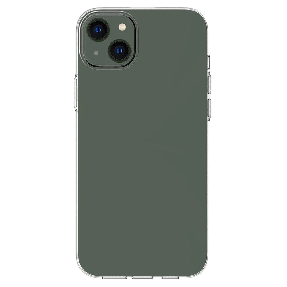 For iPhone 14 6.1 inch Crystal Clear Soft TPU Case Anti-scratch Protective Phone Cover - 1