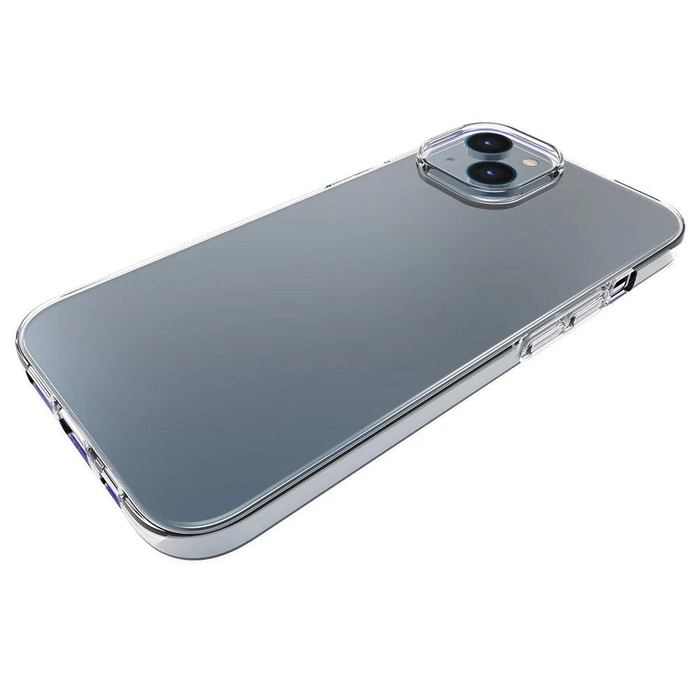 For iPhone 14 6.1 inch Crystal Clear Soft TPU Case Anti-scratch Protective Phone Cover - 3