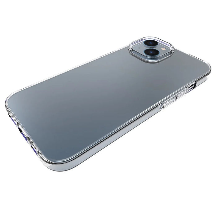 For iPhone 14 Plus 6.7 inch Anti-scratch Transparent Flexible TPU Phone Case Protective Cover - 3