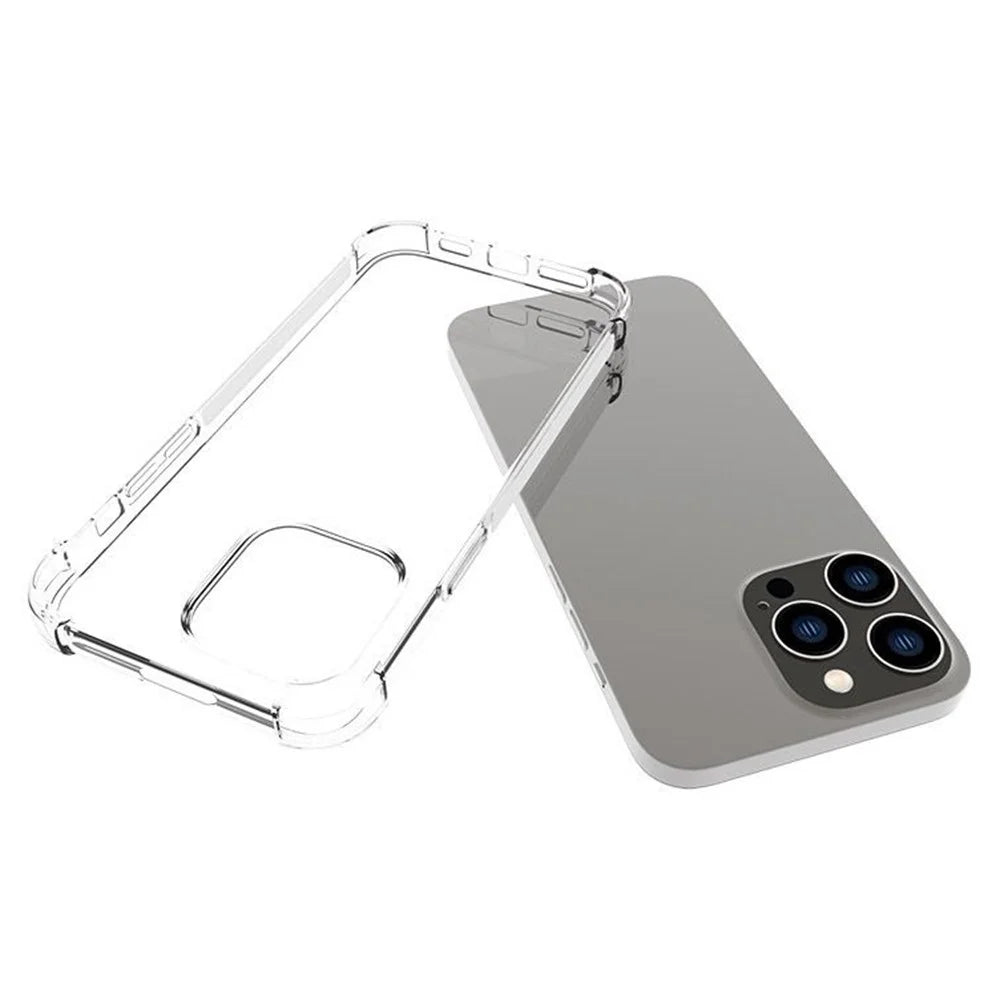For iPhone 14 Pro Max 6.7 inch Anti-fall Protection Soft TPU Cover Non-slip Shockproof Mobile Phone Case - 2