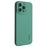 ENKAY HAT PRINCE For iPhone 13 Pro Max 6.7 inch Liquid Silicone Soft Phone Case Precise Cutout Camera Lens Protection Cover - Green - 1