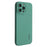 ENKAY HAT PRINCE for iPhone 12 Pro 6.1 inch Soft Liquid Silicone Case Precise Cutouts Camera Protection Anti-Scratch Cover - Green - 1