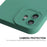 ENKAY HAT PRINCE Liquid Silicone Case for iPhone 12 6.1 inch, Precise Cutouts Slim Fit Shockproof Protective Back Cover - Green - 4