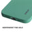 ENKAY HAT PRINCE Liquid Silicone Case for iPhone 12 6.1 inch, Precise Cutouts Slim Fit Shockproof Protective Back Cover - Green - 5