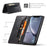 AUTSPACE A01 Series for iPhone XR 6.1 inch PU Leather Case RFID Blocking Wallet Stand Flip Cover - Black - 4