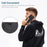 AUTSPACE A01 Series for iPhone 6 Plus/7 Plus/8 Plus 5.5 inch PU Leather Case RFID Blocking Wallet Flip Stand Cover - Black - 7