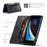 AUTSPACE A01 Series for iPhone 6/7/8/SE (2020)/SE (2022) PU Leather Case RFID Blocking Wallet Flip Stand Cover - Black - 4