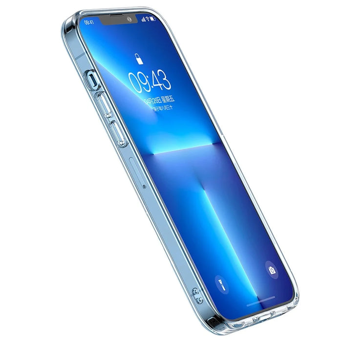 MCDODO PC-1630 Matte Clear Case for iPhone 12 Pro Max 6.7 inch Compatible with MagSafe Wireless Charging, Airbag Protection Hard PC Soft TPU Non-Yellowing Back Cover - 2