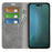 For iPhone 14 Plus 6.7 inch Skin Touch Feeling Folio Flip Leather Case Mobile Phone Stand Wallet Protective Cover - Grey - 2