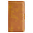 For iPhone 14 Plus 6.7 inch Double Magnetic Clasp Textured Leather Case Stand Wallet Drop-proof Phone Cover - Yellow - 5