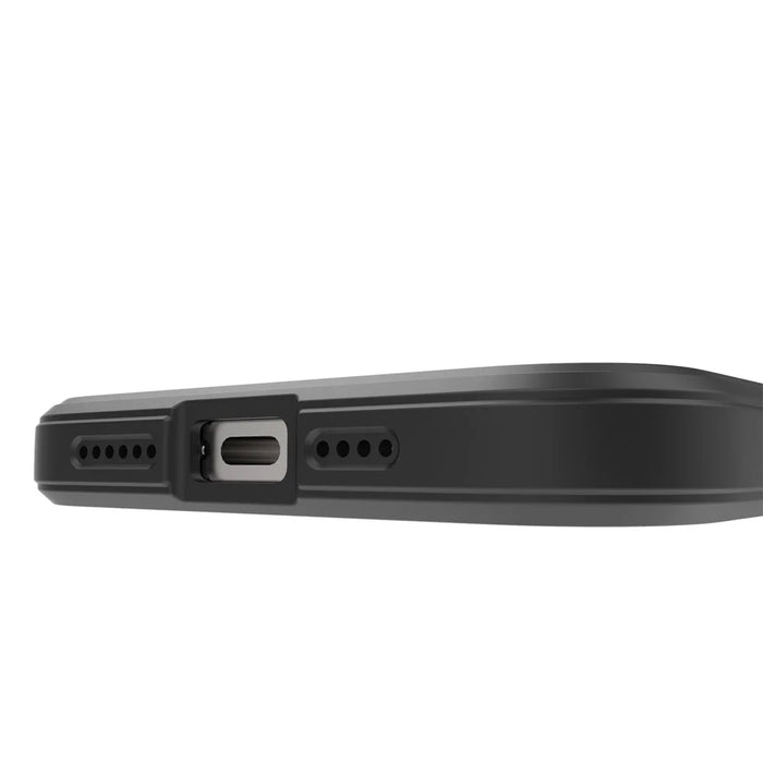 For iPhone 13 Pro Max 6.7 inch Shockproof Rugged Back Shell TPU Phone Protector Case - Black - 6