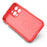 For iPhone 13 Pro 6.1 inch Anti-fall Rugged Back Shell Soft TPU Phone Protector Case - Red - 3