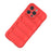 For iPhone 13 Pro 6.1 inch Anti-fall Rugged Back Shell Soft TPU Phone Protector Case - Red - 6