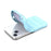 For iPhone 13 6.1 inch Bump Proof Rugged Back Shell Soft TPU Phone Protector Case - Baby Blue - 2