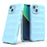 For iPhone 13 6.1 inch Bump Proof Rugged Back Shell Soft TPU Phone Protector Case - Baby Blue - 6