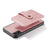 JEEHOOD Wallet Phone Case for iPhone XS 5.8 inch Shockproof Phone Cover with RFID Blocking Function Scratch Resistant Phone Protector Support Wireless Charging - Pink - 3