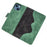 For iPhone 14 6.1 inch Fall Proof Splicing Design Protective Case PU Leather Wallet Stand Phone Shell - Green - 5