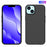 10Pcs/Pack Soft TPU Phone Protective Case for iPhone 14 6.1 inch, Dual-sided Matte Finish Anti-scratch Cover - Black - 1