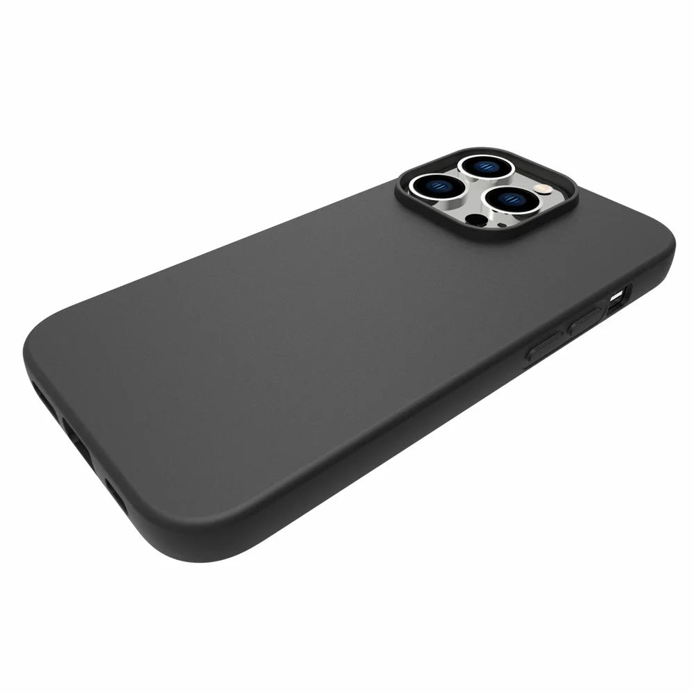 10Pcs/Pack Soft TPU Phone Back Case for iPhone 14 Pro 6.1 inch, Dual-sided Matte Finish Protective Cover - Black - 5