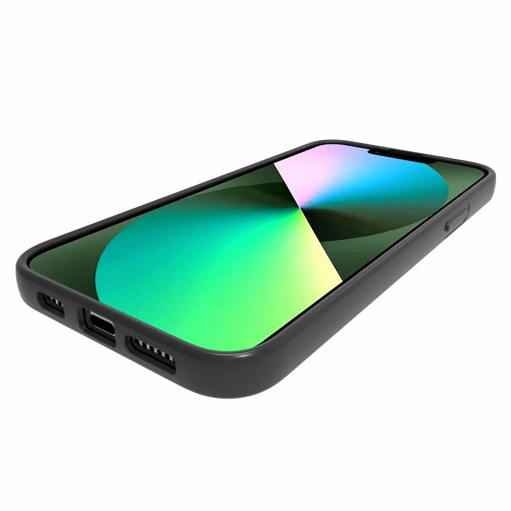 For iPhone 14 Plus 6.7 inch 10Pcs / Pack Dual-sided Matte Finish Soft TPU Phone Protective Case Drop-proof Cover - Black - 6