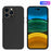 For iPhone 14 Pro Max 6.7 inch 10Pcs/Pack Dual-sided Matte Finish TPU Anti-scratch Phone Case Protective Cover - Black - 1