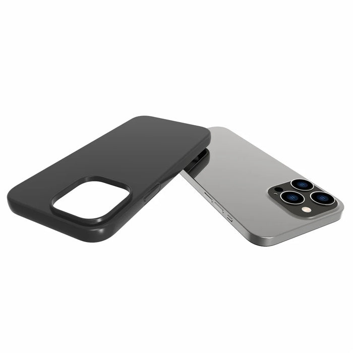 For iPhone 14 Pro Max 6.7 inch 10Pcs/Pack Dual-sided Matte Finish TPU Anti-scratch Phone Case Protective Cover - Black - 7