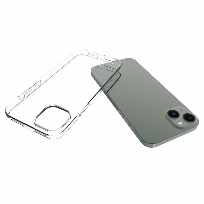 10Pcs / Pack Mobile Phone Cover for iPhone 14 Plus 6.7 inch, Clear TPU Phone Case Inner Watermark-Free Protective Cover - 7