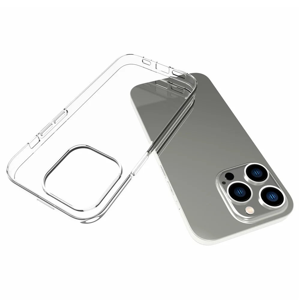 10Pcs/Pack Soft TPU Cover for iPhone 14 Pro 6.1 inch, Inner Watermark-Free Drop-proof Phone Case - 7