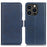 For iPhone 14 Pro 6.1 inch Textured PU Leather Anti-scratch Phone Case Wallet Stand Function Phone Shell - Blue - 1