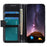 For iPhone 14 Plus 6.7 inch Crazy Horse Texture Phone Case Shockproof Stand Cover PU Leather Wallet Ant-drop Magnetic Protective Shell - Black - 2