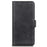 For iPhone 14 6.1 inch Textured Leather Flip Folio Wallet Case Dual Magnetic Clasps Protect Folding Stand Cover - Black - 6