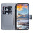 Wallet Stand Phone Cover for iPhone 14 Pro 6.1 inch, PU Leather Pattern Printing Shockproof Case - Tiger Head - 2