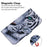 Wallet Stand Phone Cover for iPhone 14 Pro 6.1 inch, PU Leather Pattern Printing Shockproof Case - Tiger Head - 4