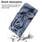 Wallet Stand Phone Cover for iPhone 14 Pro 6.1 inch, PU Leather Pattern Printing Shockproof Case - Tiger Head - 5