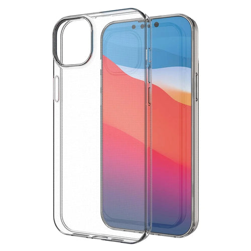 Soft TPU Case for iPhone 14 Plus 6.7 Inch, Ultra Slim Anti-Yellowing Clear Phone Cover - 1