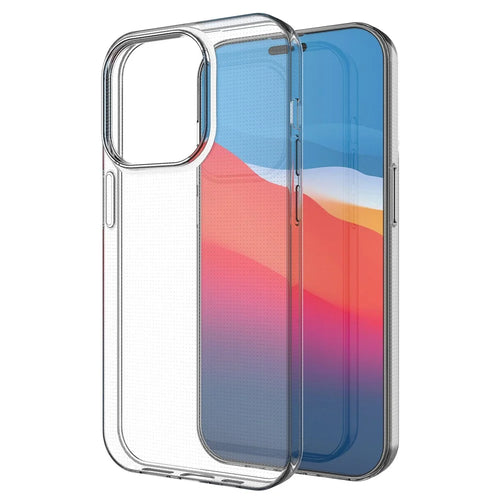 Soft TPU Case for iPhone 14 Pro 6.1 Inch, Yellowing-Resistant Slim Transparent Phone Cover - 1