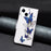 For iPhone 14 Leather Case Pattern Printing Wallet Stand Flip Mobile Cover - Butterflies - 5